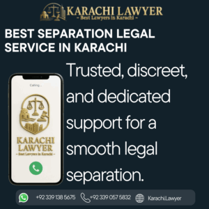 Best Separation Legal Service in Karachi